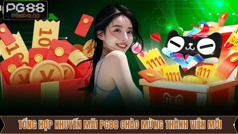 Khuyến Mãi PG88 Chào Mừng Hội Viên Mới - Nhận Quà Khủng Ngay 4 Tổng hợp những chương trình hấp dẫn chào mừng thành viên